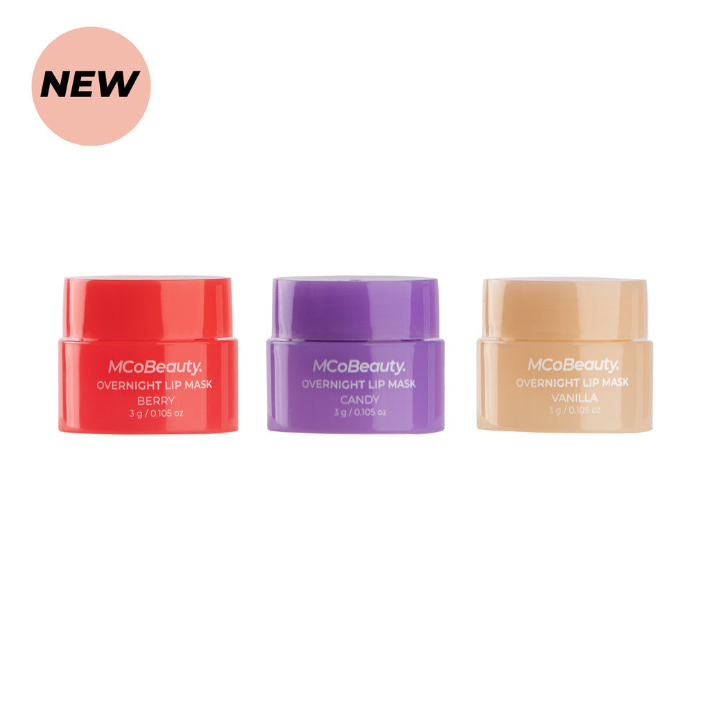 Overnight Lip Mask Deluxe Trio MCoBeauty