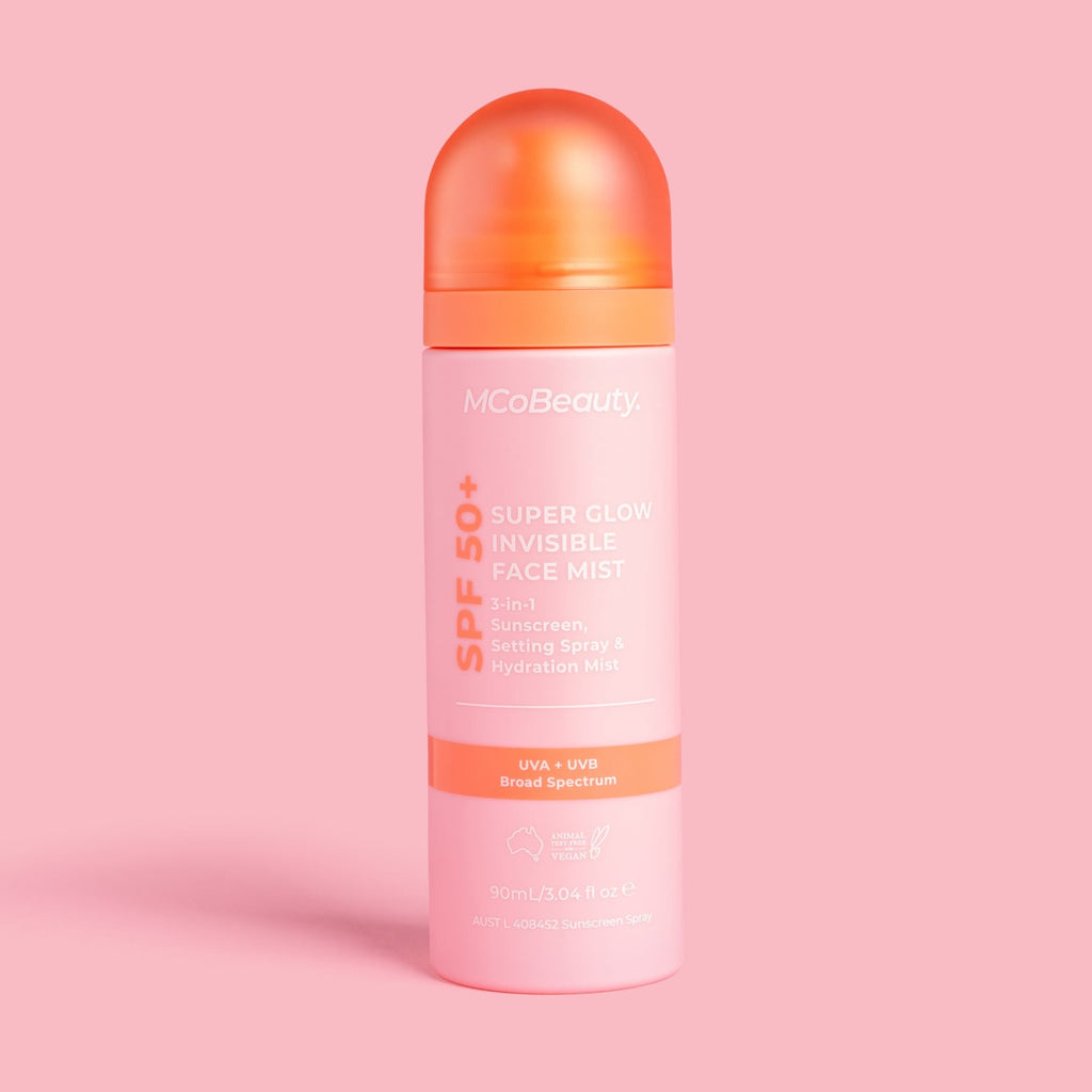 Super Glow Invisible Face Mist SPF50+ – MCoBeauty