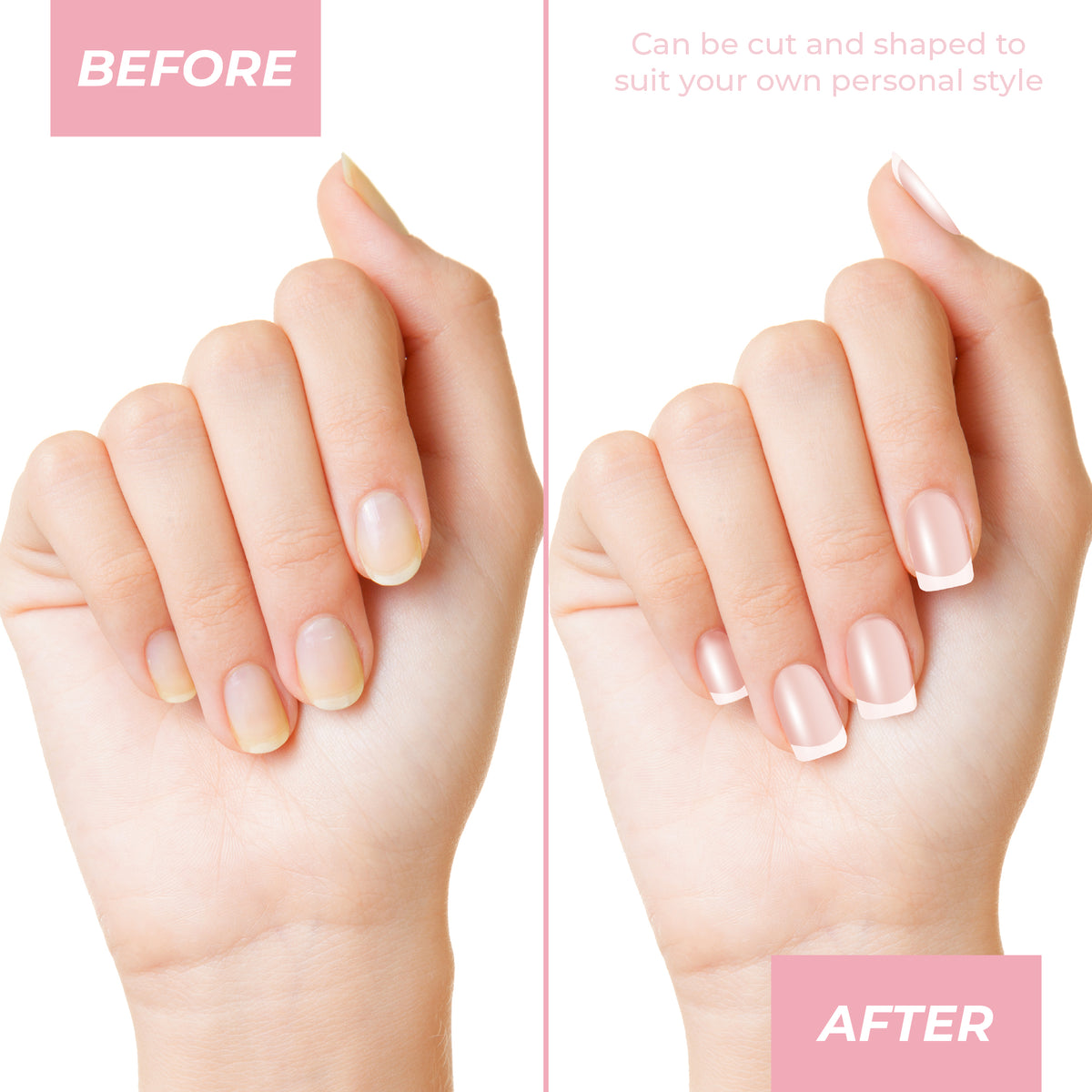 French, sns, square | Rounded acrylic nails, Short french tip nails, French  tip acrylic nails