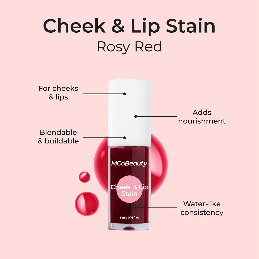 Cheek & Lip Stain 2-in-1 Liquid Tint – MCoBeauty