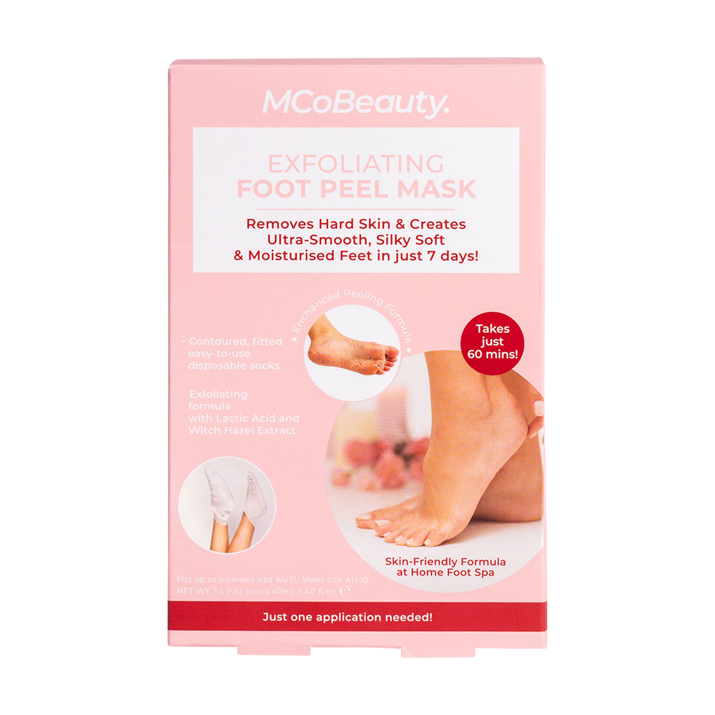 Moisturizing Foot Peel Mask. Exfoliating Foot Skin Care & Remover. –