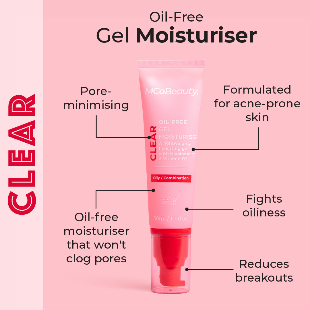 Oil Free Gel Moisturiser MCoBeauty